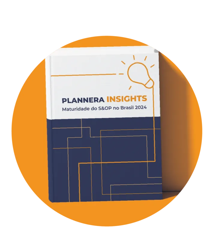 Capa do relatório Plannera Insights: Maturidade do S&OP no Brasil 2024.