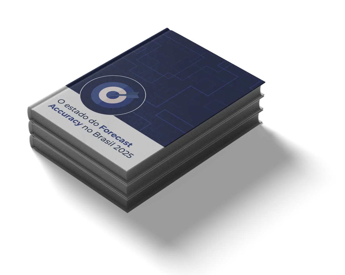 Capa do relatório O estado do Forecast Accuracy no Brasil 2025, da Plannera Insights.