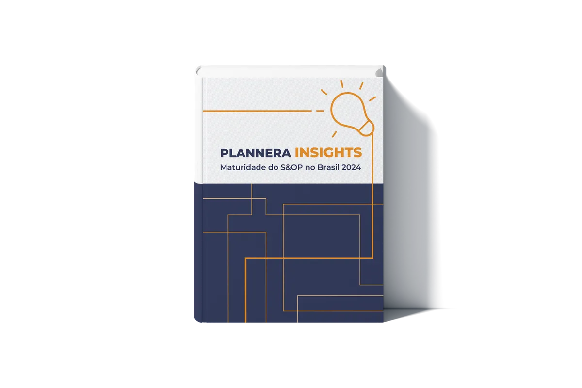 Capa do relatório Plannera Insights: Maturidade do S&OP no Brasil 2024.