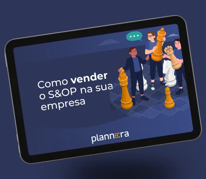 Capa do material Como vender o S&OP na sua empresa