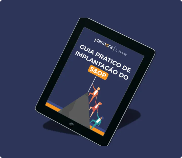 Capa do material Guia prático de implantação do S&OP