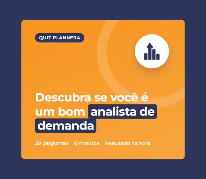 Capa do material Quiz: descubra se você é um bom analista de demanda