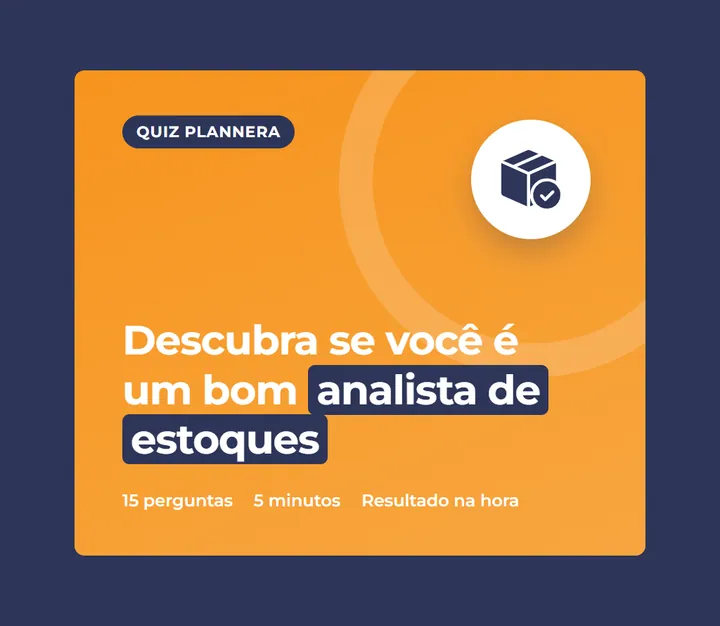 Capa do material Quiz: descubra se você é um bom analista de estoques